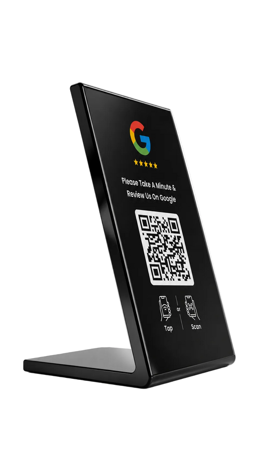 NFC Google Review Stand